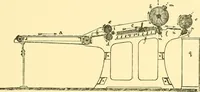 An illustration from Textile raw materials and their conversion into yarns : (the study of the raw materials and the technology of the spinning process) a text-book for textile, trade and higher technical schools, as also for self-instruction ; based upon the ordinary syllabus and curriculum of the Imperial and Royal Austrian weaving schools (1901)