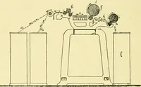 An illustration from Textile raw materials and their conversion into yarns : (the study of the raw materials and the technology of the spinning process) a text-book for textile, trade and higher technical schools, as also for self-instruction ; based upon the ordinary syllabus and curriculum of the Imperial and Royal Austrian weaving schools (1901)