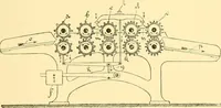 An illustration from Textile raw materials and their conversion into yarns : (the study of the raw materials and the technology of the spinning process) a text-book for textile, trade and higher technical schools, as also for self-instruction ; based upon the ordinary syllabus and curriculum of the Imperial and Royal Austrian weaving schools (1901)