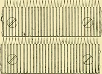 An illustration from Textile raw materials and their conversion into yarns : (the study of the raw materials and the technology of the spinning process) a text-book for textile, trade and higher technical schools, as also for self-instruction ; based upon the ordinary syllabus and curriculum of the Imperial and Royal Austrian weaving schools (1901)