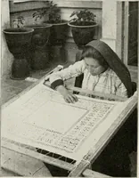 An illustration from Textiles and clothing, by Kate Heintz Watson (1914)