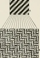 An illustration from Textiles and clothing, by Kate Heintz Watson (1914)