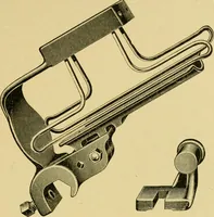 An illustration from Textile texts for cotton manufacturers : concerning the proper methods of equipping and running mills ... and a full list of the patented cotton machinery introduced and sold by the Draper Company (1903)