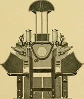 An illustration from Textile texts for cotton manufacturers : concerning the proper methods of equipping and running mills ... and a full list of the patented cotton machinery introduced and sold by the Draper Company (1903)