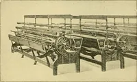 An illustration from Textile texts for cotton manufacturers : concerning the proper methods of equipping and running mills ... and a full list of the patented cotton machinery introduced and sold by the Draper Company (1903)