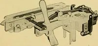 An illustration from Textile texts for cotton manufacturers : concerning the proper methods of equipping and running mills ... and a full list of the patented cotton machinery introduced and sold by the Draper Company (1903)