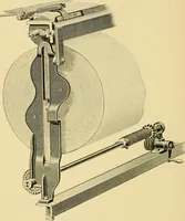 An illustration from Textile texts for cotton manufacturers : concerning the proper methods of equipping and running mills ... and a full list of the patented cotton machinery introduced and sold by the Draper Company (1903)