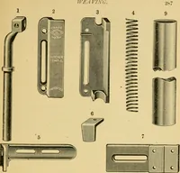 An illustration from Textile texts for cotton manufacturers : concerning the proper methods of equipping and running mills ... and a full list of the patented cotton machinery introduced and sold by the Draper Company (1903)