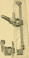 An illustration from Textile texts for cotton manufacturers : concerning the proper methods of equipping and running mills ... and a full list of the patented cotton machinery introduced and sold by the Draper Company (1903)