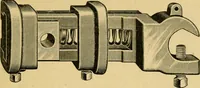 An illustration from Textile texts for cotton manufacturers : concerning the proper methods of equipping and running mills ... and a full list of the patented cotton machinery introduced and sold by the Draper Company (1903)