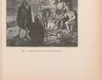 An illustration from La télégraphie historique : depuis les temps les plus reculés jusqu'à nos jours (1888)