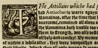 An illustration from Thabridgemente of the histories of Trogus Pompeius (1570)