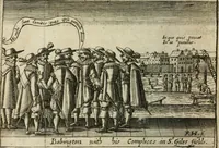 An illustration from A thankfull remembrance of Gods mercie. In an historical collection of the great and mercifull deliuerances of the church and state of England, since the gospell beganne here to flourish, from the beginning of Queene Elizabeth (1630)