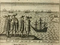 An illustration from A thankfull remembrance of Gods mercie. In an historical collection of the great and mercifull deliuerances of the church and state of England, since the gospell beganne here to flourish, from the beginning of Queene Elizabeth (1630)
