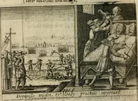 An illustration from A thankfull remembrance of Gods mercie. In an historical collection of the great and mercifull deliuerances of the church and state of England, since the gospell beganne here to flourish, from the beginning of Queene Elizabeth (1630)