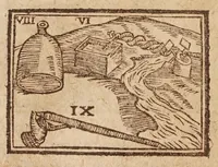 An illustration from Thaumaturgus mathematicus, id est, Admirabilium effectorum e mathematicarum disciplinarum fontibus profluentium sylloge (1636)