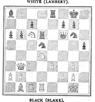 An illustration from The British Chess Magazine Volume 12 1892 (1892)