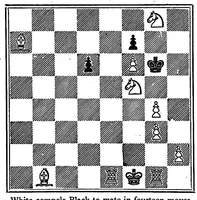An illustration from The British Chess Magazine Volume 14 1894 (1894)