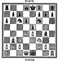 An illustration from The British Chess Magazine Volume 14 1894 (1894)