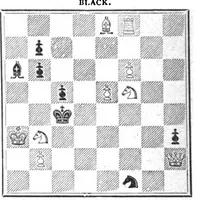 An illustration from The British Chess Magazine Volume 17 1897 (1897)