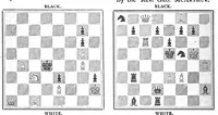 An illustration from The British Chess Magazine Volume 17 1897 (1897)