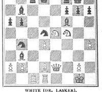 An illustration from The British Chess Magazine Volume 20 1900 (1900)