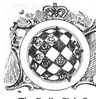 An illustration from The British Chess Magazine Volume 21 1901 (1901)