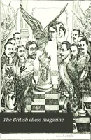 An illustration from The British Chess Magazine Volume 24 1904 (1904)