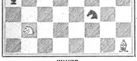 An illustration from The British Chess Magazine Volume 24 1904 (1904)