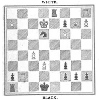 An illustration from The British Chess Magazine Volume 24 1904 (1904)