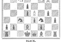 An illustration from The British Chess Magazine Volume 24 1904 (1904)
