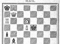 An illustration from The British Chess Magazine Volume 26 1906 (1906)