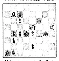 An illustration from The British Chess Magazine Volume 30 1910 (1910)
