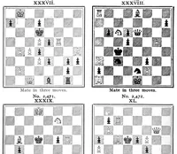 An illustration from The British Chess Magazine Volume 30 1910 (1910)