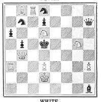 An illustration from The British Chess Magazine Volume 31 1911 (1911)