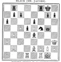An illustration from The British Chess Magazine Volume 33 1913 (1913)