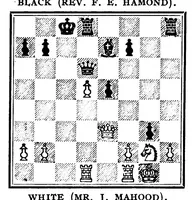 An illustration from The British Chess Magazine Volume 33 1913 (1913)