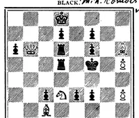 An illustration from The British Chess Magazine Volume 33 1913 (1913)
