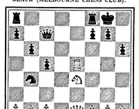An illustration from The British Chess Magazine Volume 34 1914 (1914)