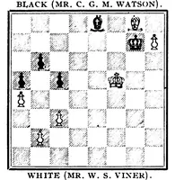 An illustration from The British Chess Magazine Volume 34 1914 (1914)