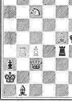 An illustration from The British Chess Magazine Volume 35 1915 (1915)