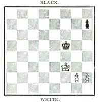 An illustration from The British Chess Magazine Volume 36 1916 (1916)