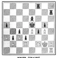 An illustration from The British Chess Magazine Volume 37 1917 (1917)
