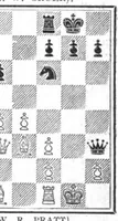 An illustration from The British Chess Magazine Volume 38 1918 (1918)