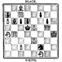 An illustration from The British Chess Magazine Volume 38 1918 (1918)