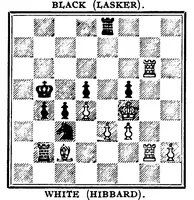 An illustration from The British Chess Magazine Volume 39 1919 (1919)