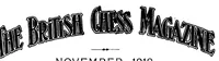 An illustration from The British Chess Magazine Volume 39 1919 (1919)