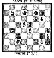 An illustration from The British Chess Magazine Volume 39 1919 (1919)