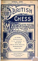 An illustration from The British Chess Magazine Volume 40 1920 (1920)