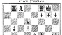 An illustration from The British Chess Magazine Volume 41 1921 (1921)